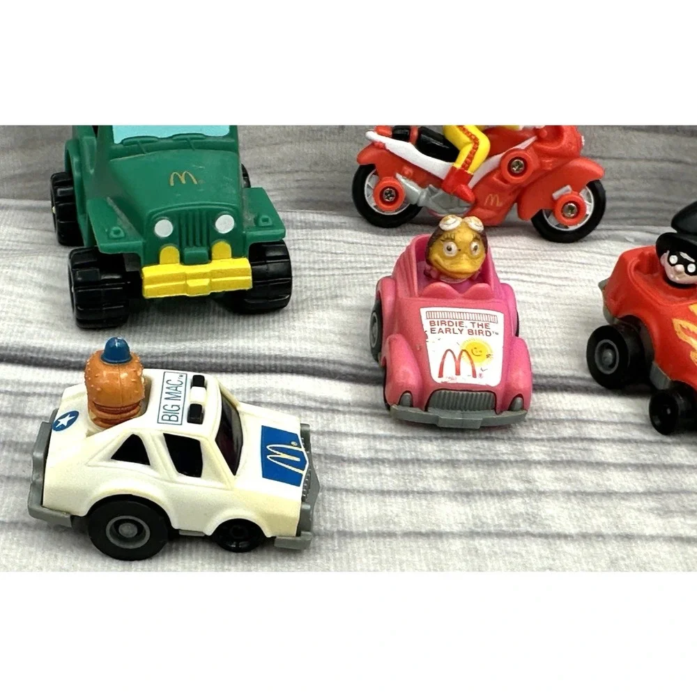 VINTAGE 80'S MCDONALD'S HAPPY MEAL TOYS - FAST MACS  / MAC TONIGHT MOON MAN  *18